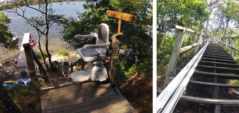 Exterior Lifts — Acorn Stairlifts in Hyannis, MA Exterior Lifts — Acorn Stairlifts in Hyannis, MA
