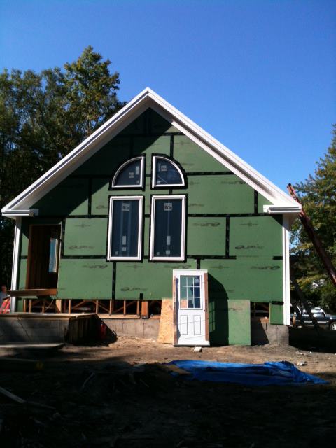 Home in Portland, ME that our insulation contractors worked on