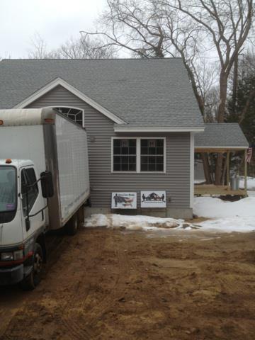 Home being worked on by All In One Insulation
