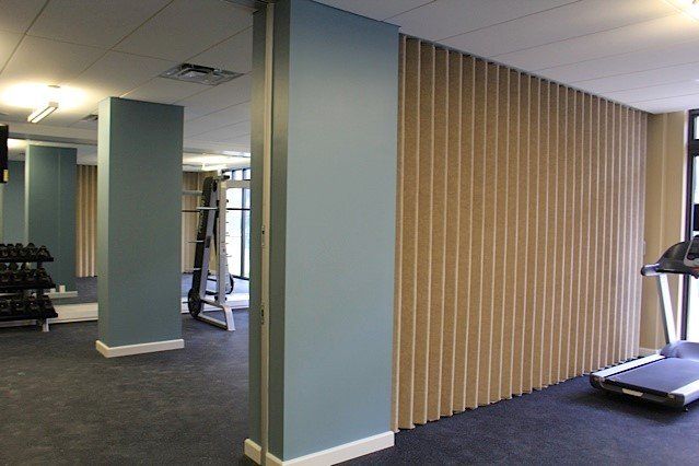 Gym with Folding Walls — Miami, FL — Folding Walls Of Miami Inc