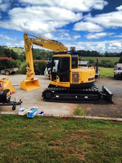 Excavator — Earthmoving in Dorrigo, NSW Excavator — Earthmoving in Dorrigo, NSW