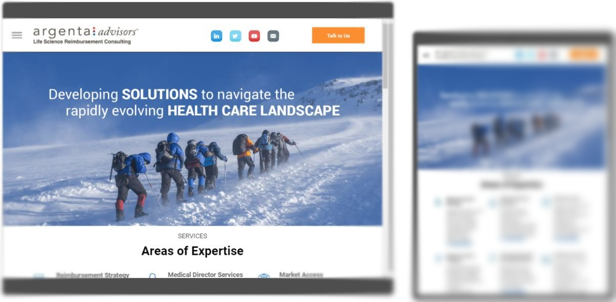 Website design across all devices