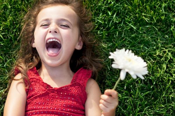 Happy Clinical Trial Child Patient