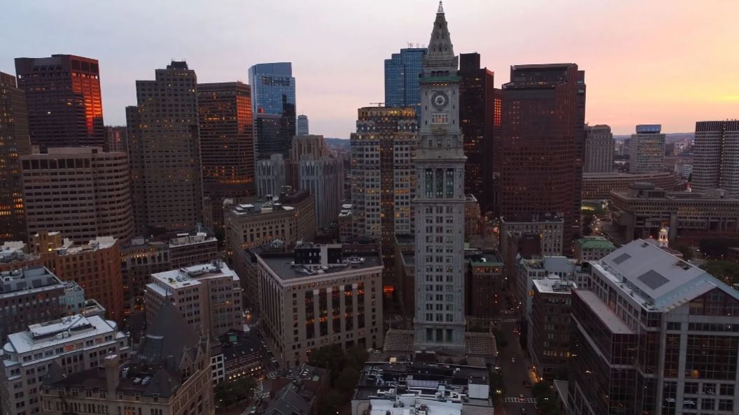 Boston MA skyline website homepage