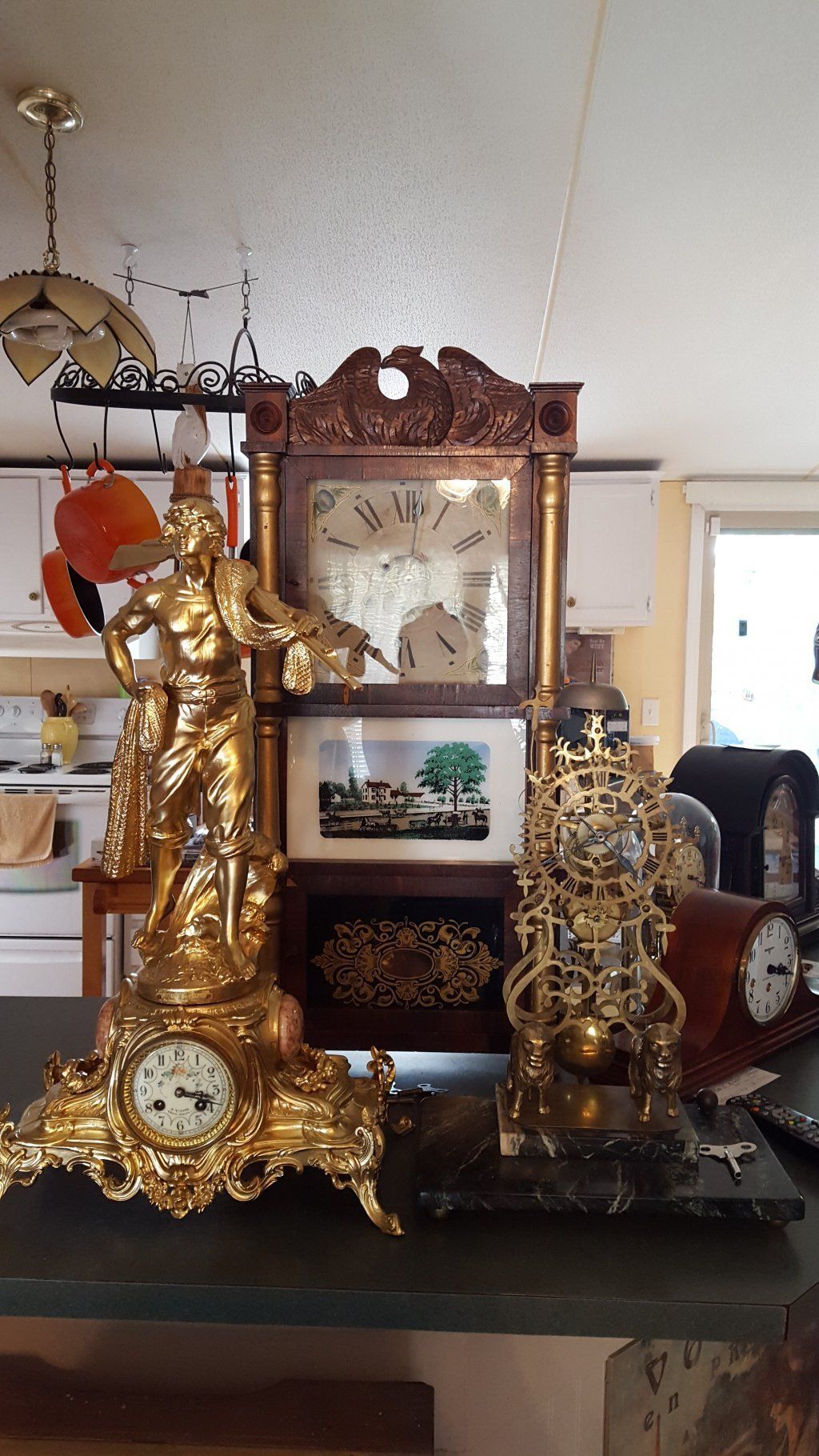 Unique Clock Design For Sale — Charleston, SC — Captain Mikes Clock Shop