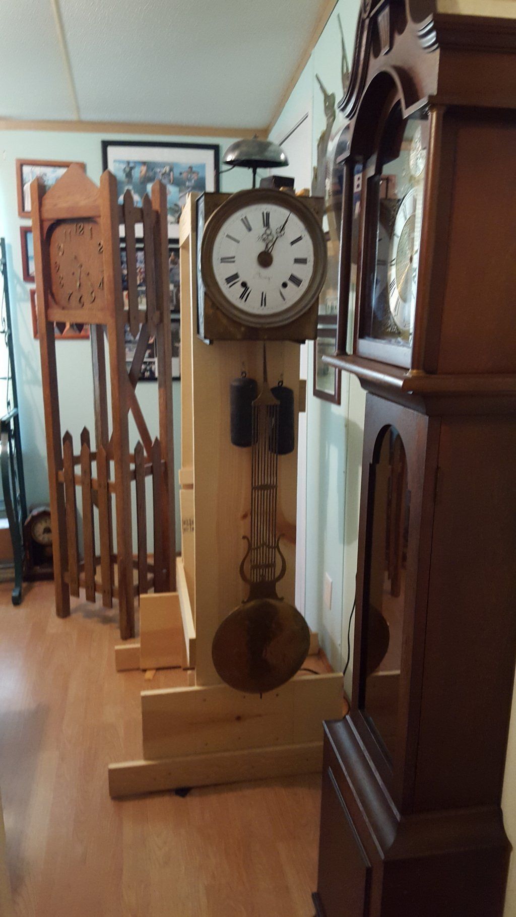 Antique Clock With Alarm On The Top — Charleston, SC — Captain Mikes Clock Shop