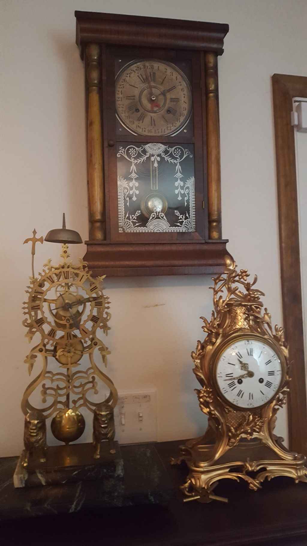 Unique And Gold Lock Design — Charleston, SC — Captain Mikes Clock Shop