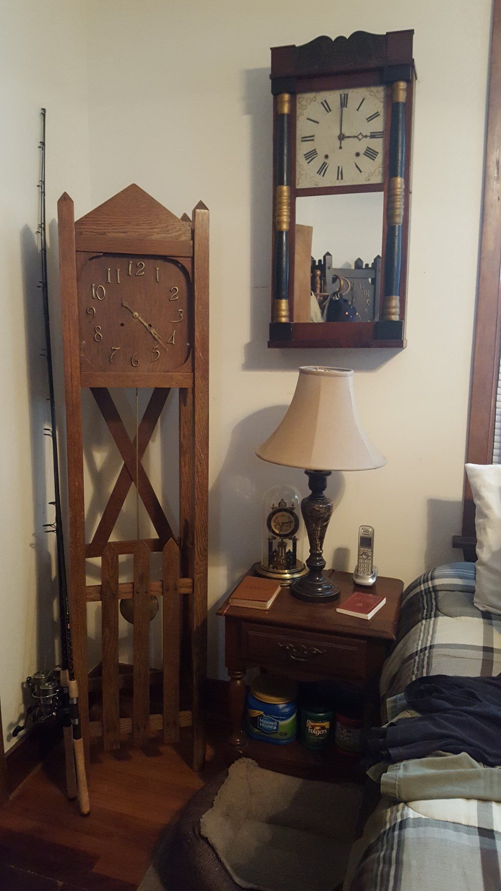 Clock On The Bed Room — Charleston, SC — Captain Mikes Clock Shop
