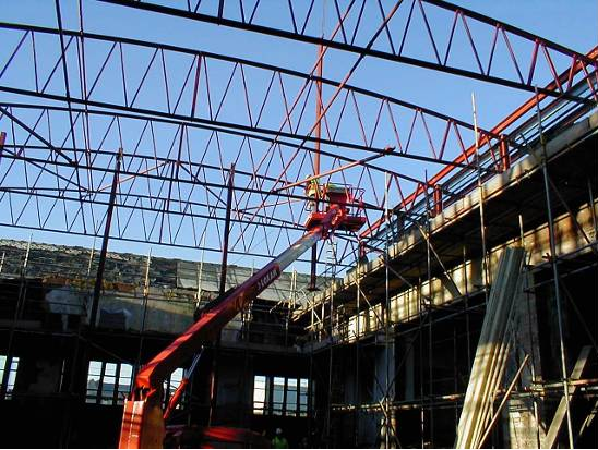 steel structure roof