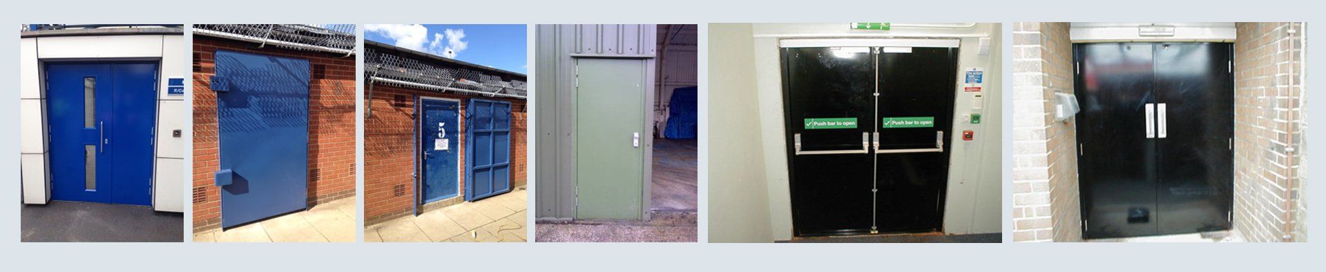 steel doors