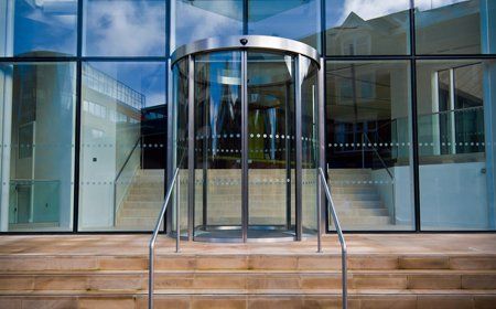 glass doors