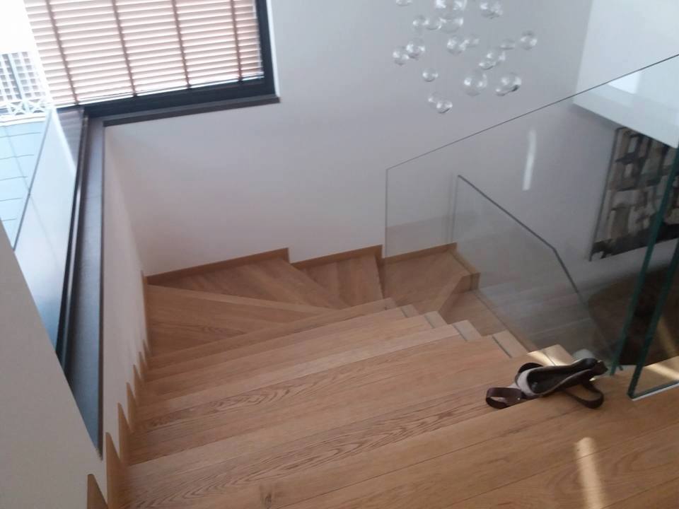 scala di legno