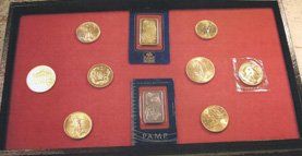 gold coin collections