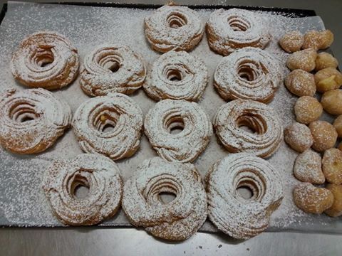 pasticcini di forma circolare