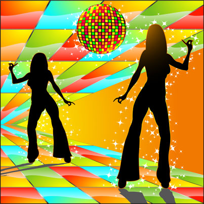 1970s Disco backdrop
