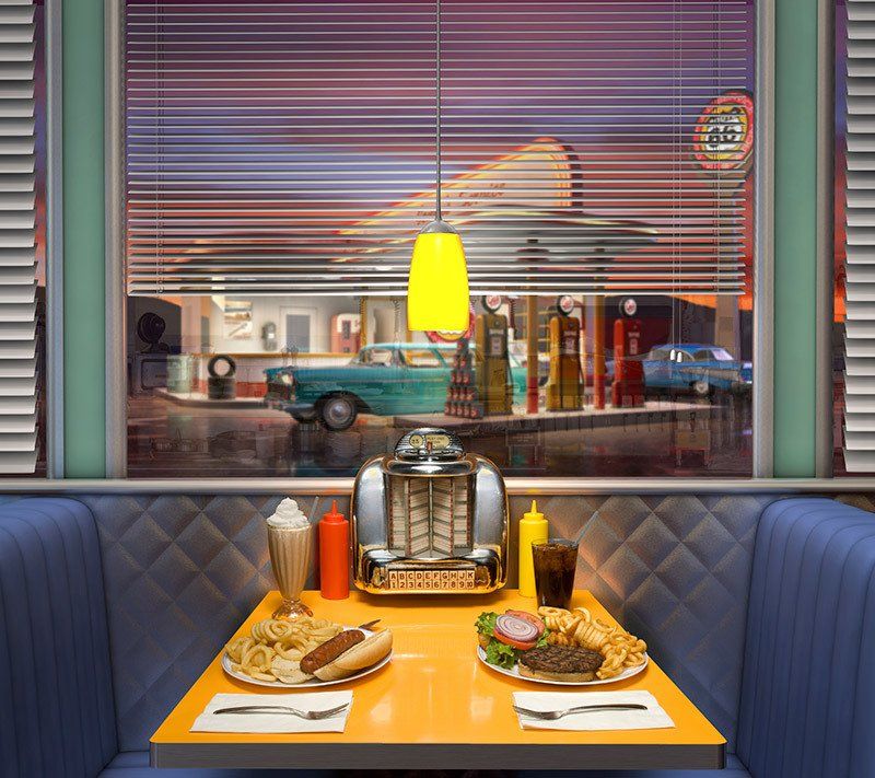 1950s Party backdrop