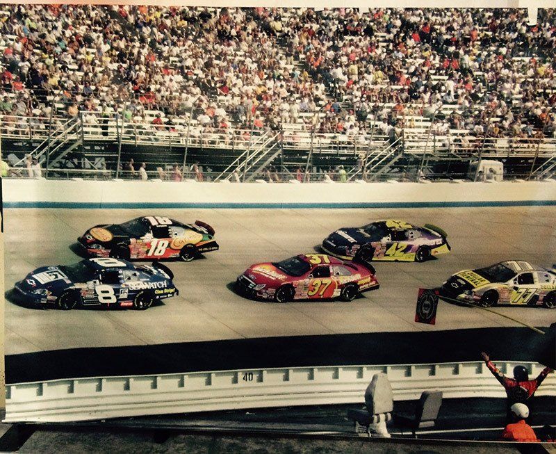 Backdrop Car race Indianapolis