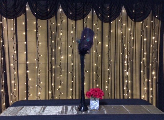Black Fairy Curtain
