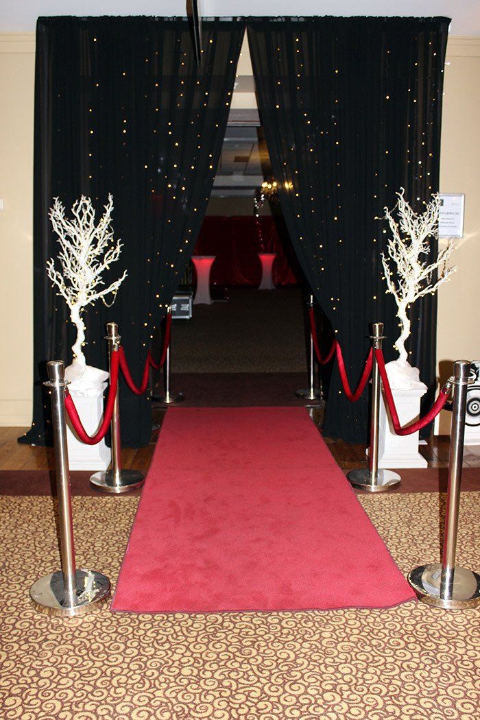Heaven & Hell Party backdrop accessories