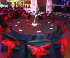 Heaven & Hell Party backdrop accessories