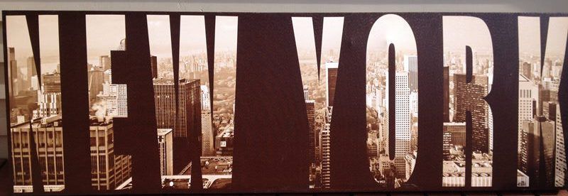 New York canvas