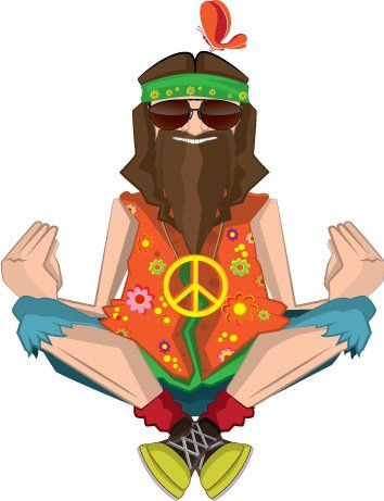 1960s Hippie Party backdrop