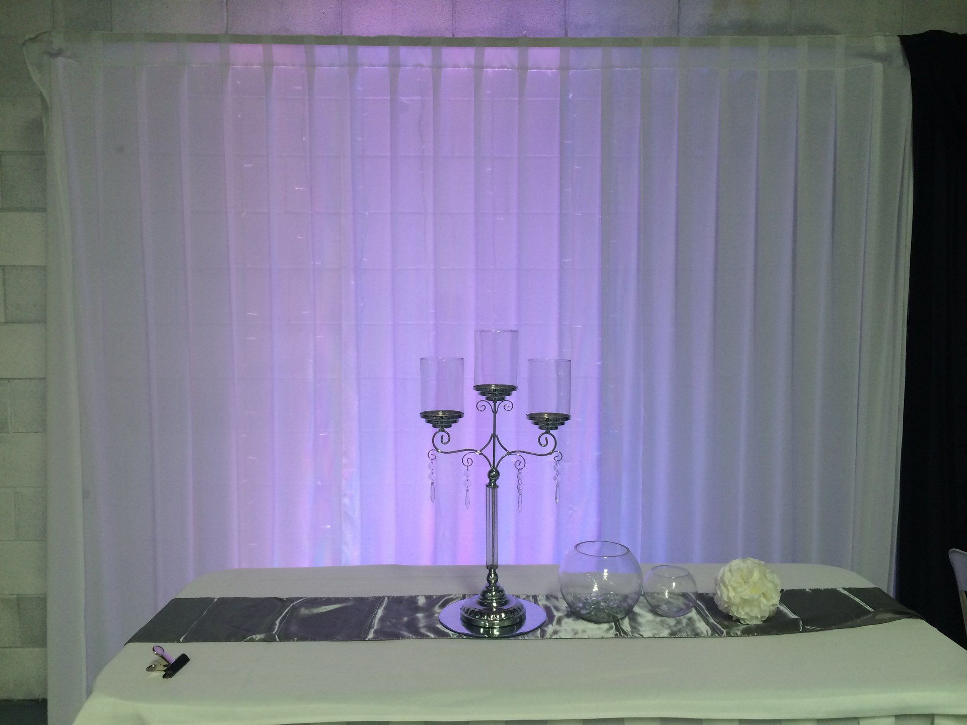Heaven & Hell Party backdrop accessories 