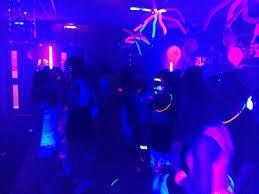 Glow UV Black Light Party