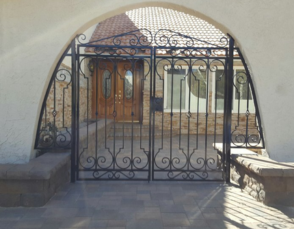 Custom Iron Gates — Iron Gate Thousand Oaks, CA Custom Iron Gates — Iron Gate Thousand Oaks, CA