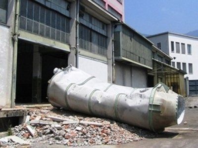 cisterna da smaltire
