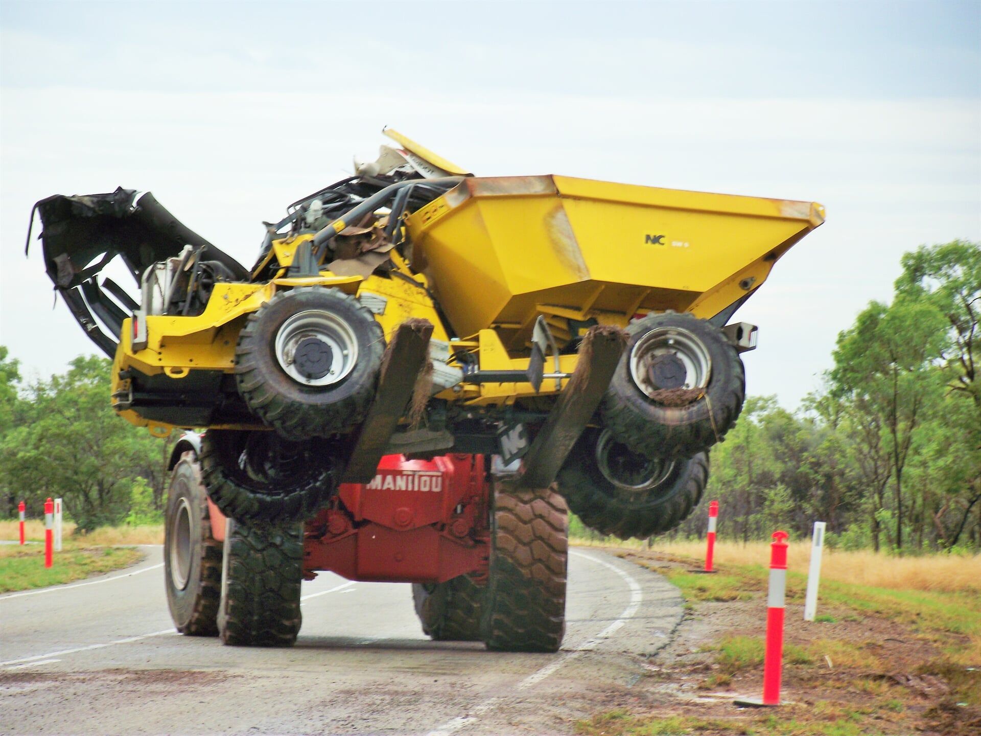 Manitou Forklift — Slingshot Haulage in Katherine, NT Manitou Forklift — Slingshot Haulage in Katherine, NT