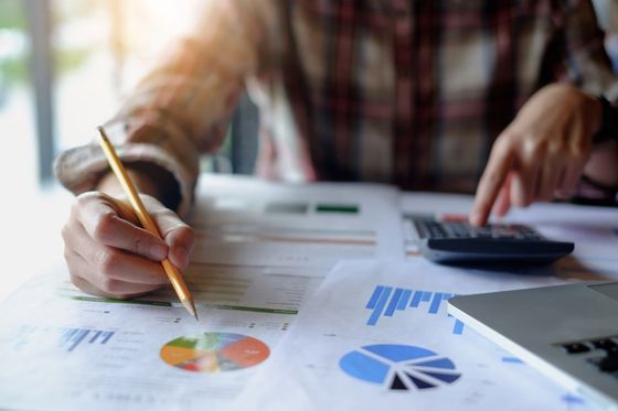 grafici di prospetti di investimenti immobiliari