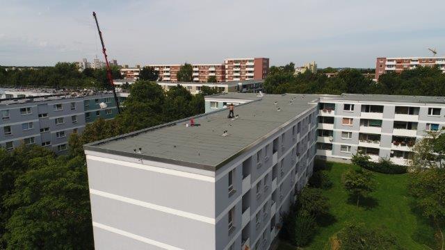 Dach vom Soka-Bau im Selkeweg in Braunschweig