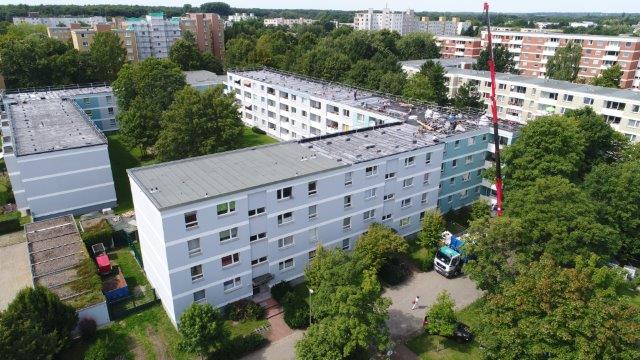 Dach vom Soka-Bau im Selkeweg in Braunschweig