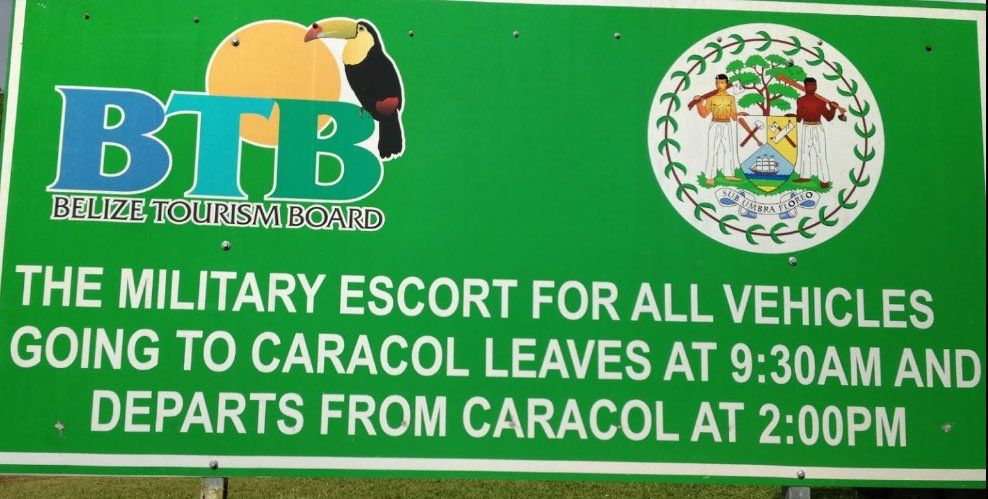 Caracol Mayan Ruin in Belize