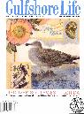 A picture of a seagull on the cover of a magazine.