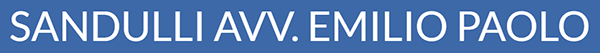 SANDULLI AVV. EMILIO PAOLO - LOGO