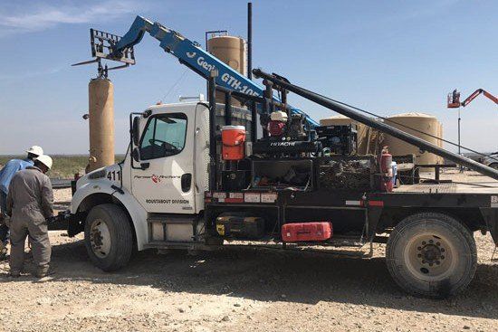 Oilfield Anchor Truck