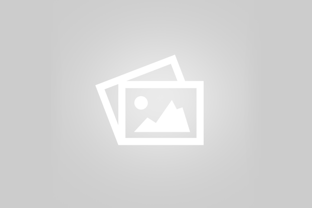 Two overlapping white image placeholder icons on a gray background.