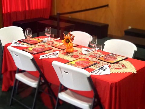 Table Set Up In The Restaurant — Cape Coral, FL — Chuchi's Restaurant Table Set Up In The Restaurant — Cape Coral, FL — Chuchi's Restaurant