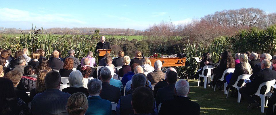 Special open air funeral
