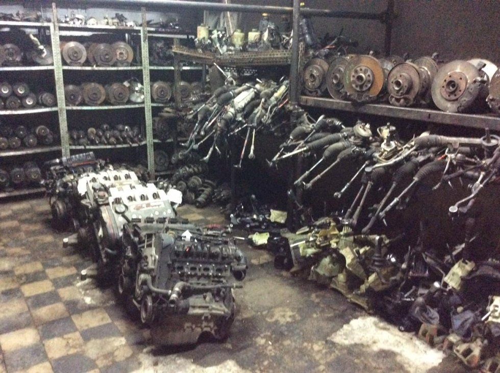 rottami di auto