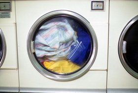 Commercial driers - Burgess Hill, Hayward's Heath, Surrey - Progress Launderette - Drier Machine