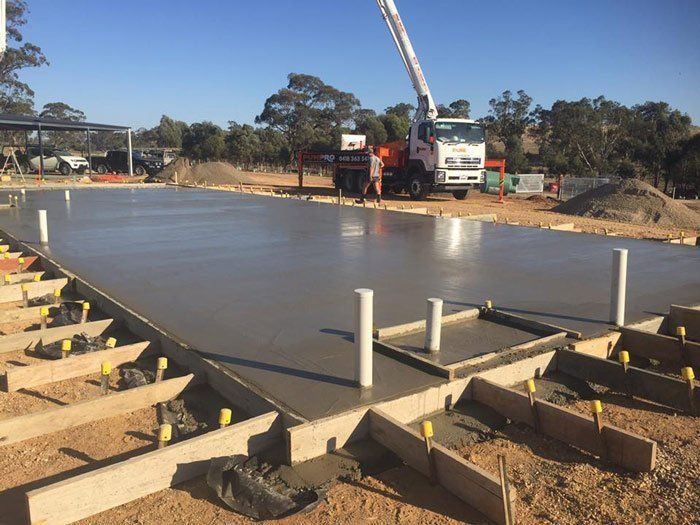 concrete foundation