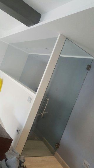 parapetto in vetro