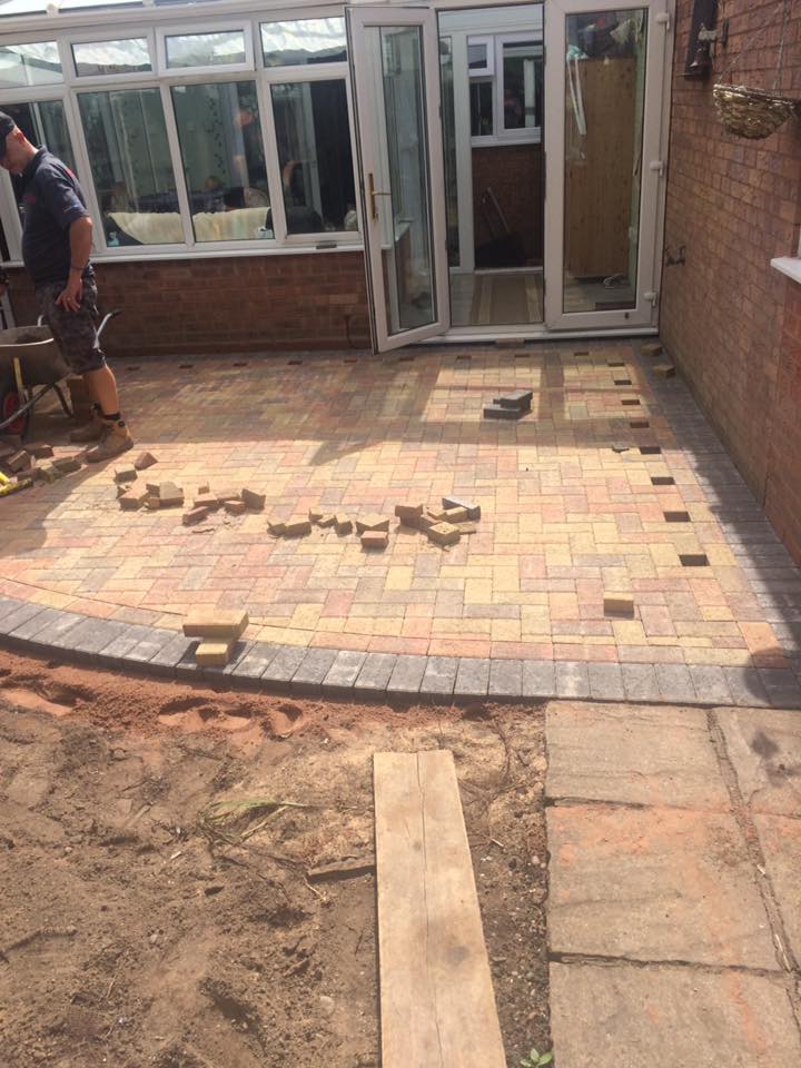 Patio by specialists GQ General Builders Wolverhampton
