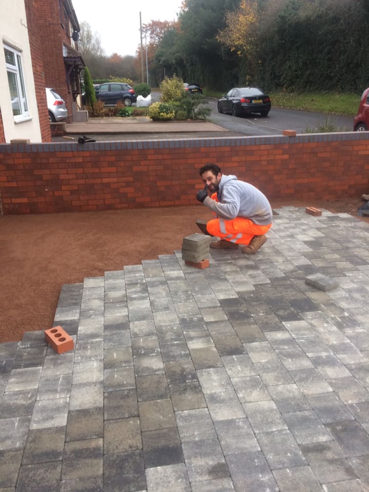 Driveway by block paving specialists GQ General Builders Wolverhampton