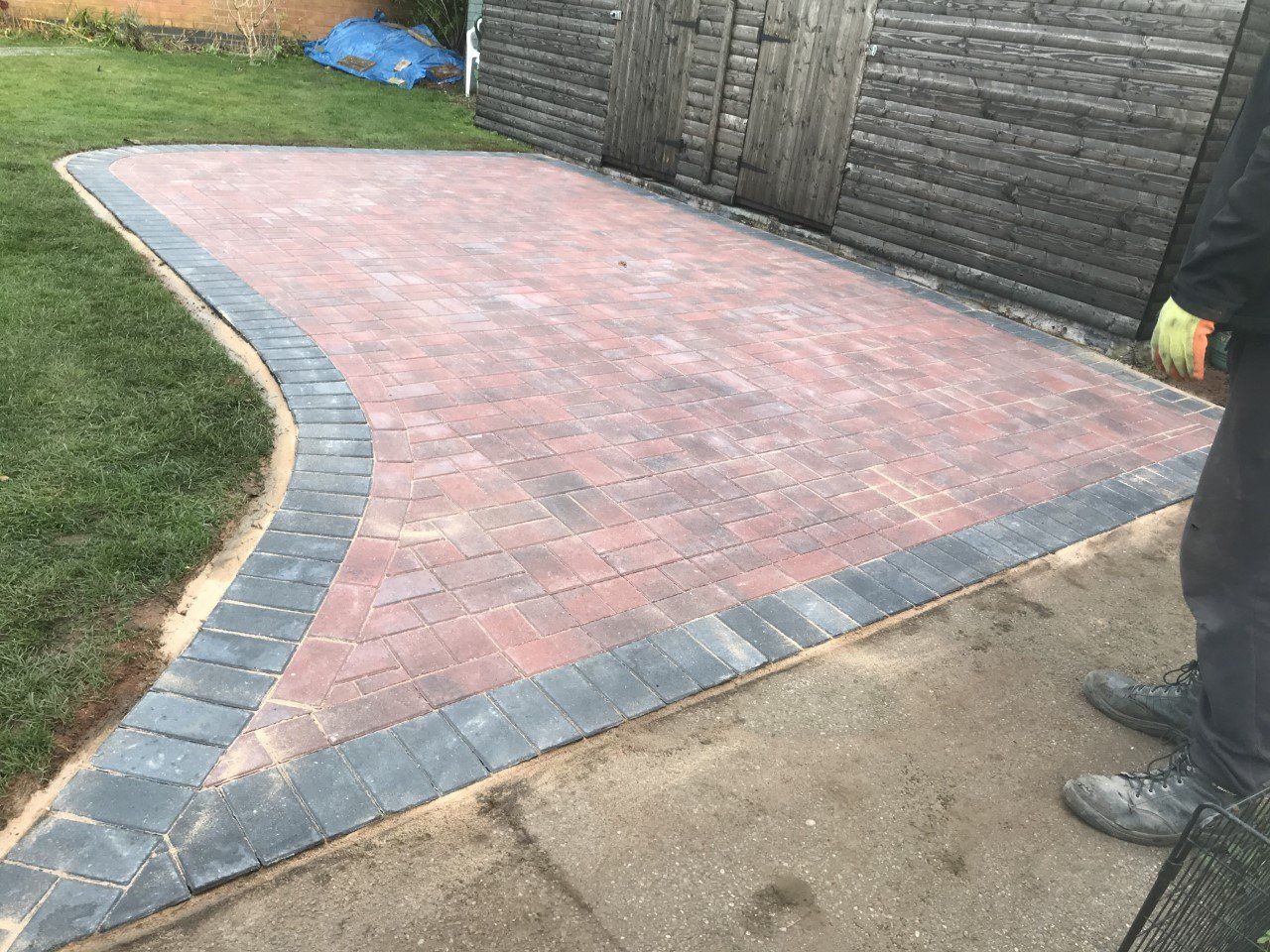 Driveway by block paving specialists GQ General Builders Wolverhampton