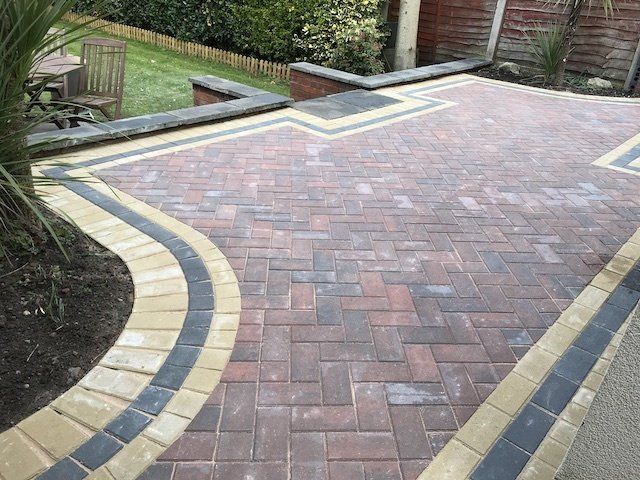 Block paving patio by GQ General Builders, Wolverhampton