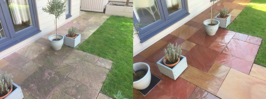 pressure washing